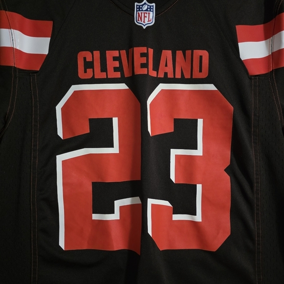 Nike On Field Mens Cleveland Browns #23 Joe Haden Jersey Size Medium - Picture 5 of 12